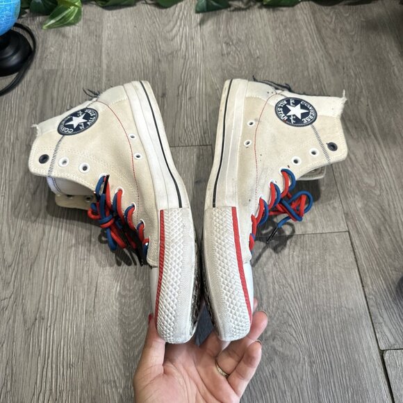 Converse All-Star Hi-Top Suede White Size 12 (173107C) Skate Men Shoes main image 7